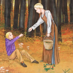 Illustration für den 4ten Band der Kinderbuchreihe „Gewürzdetektivin Emmi Cox“