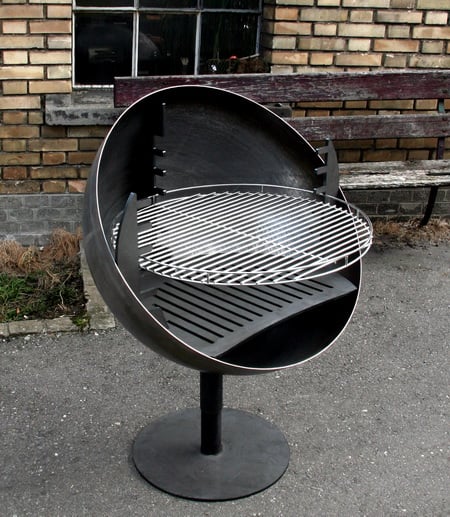 Bubblegrill der drehbare Gartengrill