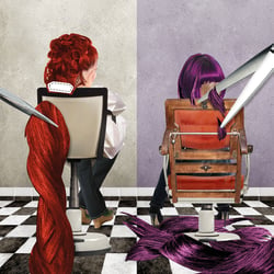 Haare ab – Haare ran