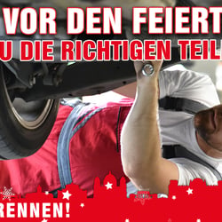 Weihnachtsbanner für Facebook Top Autoteile GmbH
