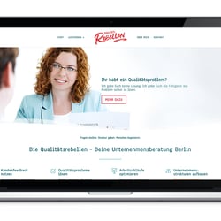 One Pager Website – Qualitätsrebellen.de