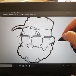 Working on Wacom MobileStudio Pro