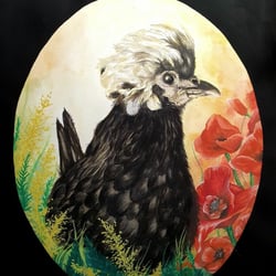 Floral Chicken