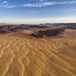 Wüste[n]Landschaft  :::  Wadi Rum