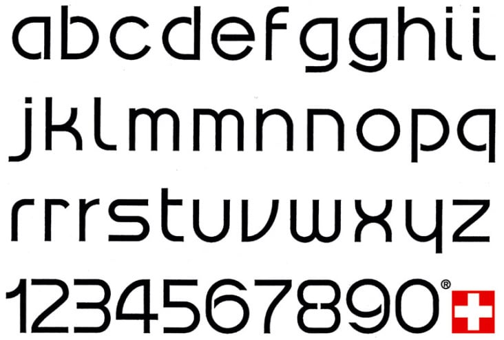 Alphabet in Freehand und Fontographer