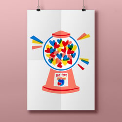 Surprise! It’s Love! // Postermotiv