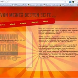 Meine (zukünftige) Webseite – Adresse auf Nachfrage
