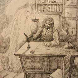 A Christmas carol’s illustration 1