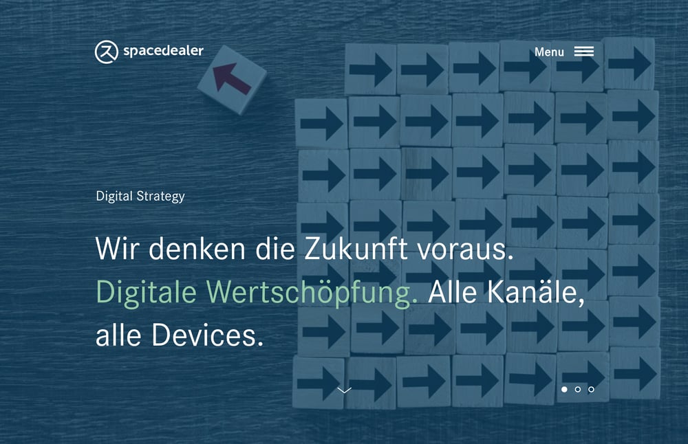 spacedealer.de Hero