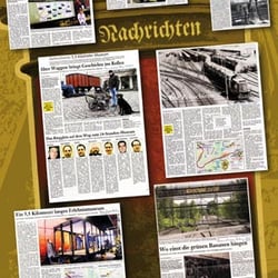 Presse-Zeitschiene