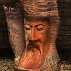 Holzfigur