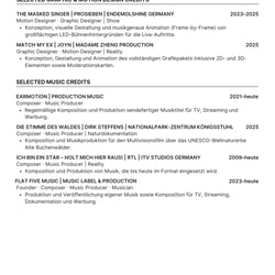CV