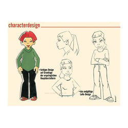 Characterdesign für BERLIN / BERLIN – finaler Stil