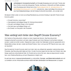 igus Blog, Ausschnitt des Artikels