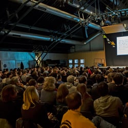 Bühnengestaltung Webmontag Darmstadt