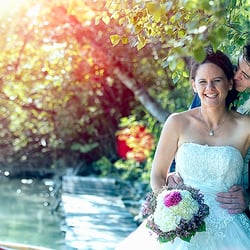 Hochzeitsfoto am Schliersee