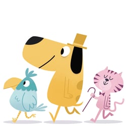 Parrot – Dog – Cat – Python – Coding for Kids