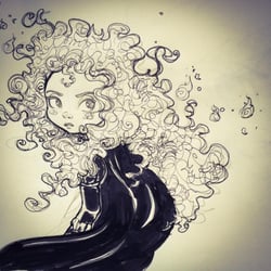 Inktober 4 Merida