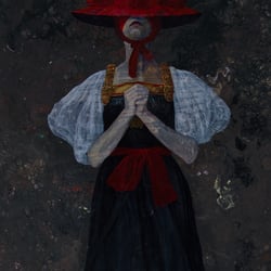 red cap