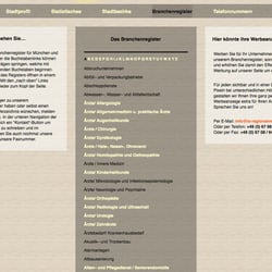 Umsetzung des Branchenregisters mit ABC-Ankern