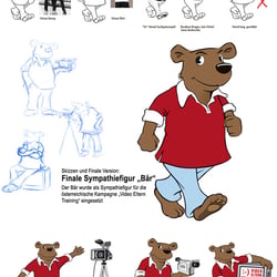 Characterdesign: Sympathie-Bär