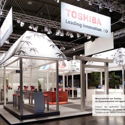 Messestandgestaltung Toshiba, GamesCom