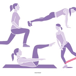Illustrationen für HÖRZU Gesundheit • Funke Mediengruppe