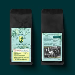 Hanf Kaffee mit Melange