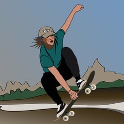 Skateboarder
