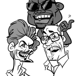 Live-Karikatur Digital