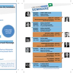 Flyer Gründerszene