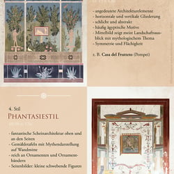 Illustration Kunstgeschichte Wandmalerei in Pompeii 2