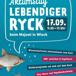 Plakatgestaltung „Aktionstag Lebendiger Ryck“