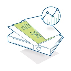 Broschüren-Illustration ERP