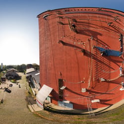Kletterturm Hochbildpanorama