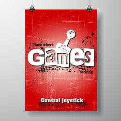 Playstation Kaffeehaus Plakat