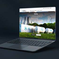 Webdeisgn Referenz für Wasserstoff Firma