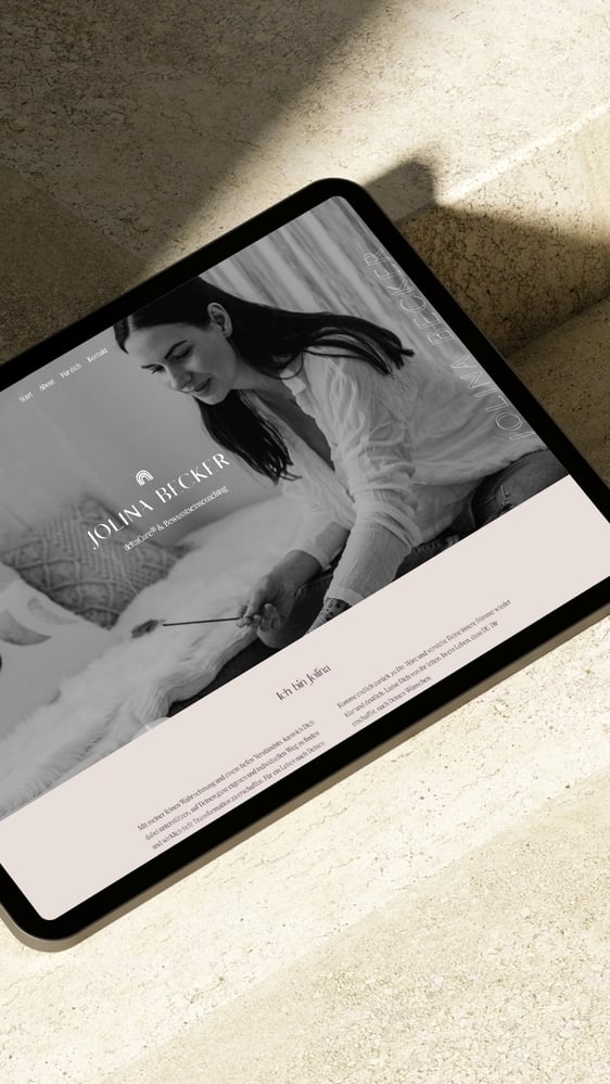 Brand & Webdesign für Jolina Becker