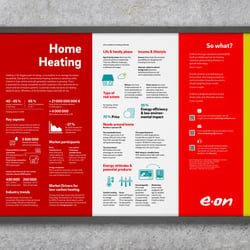 eon Home-Heating Poster