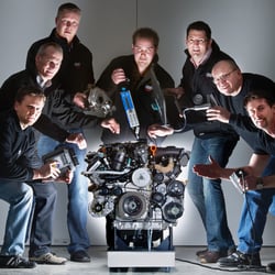 Gruppenfoto einer Projektteams