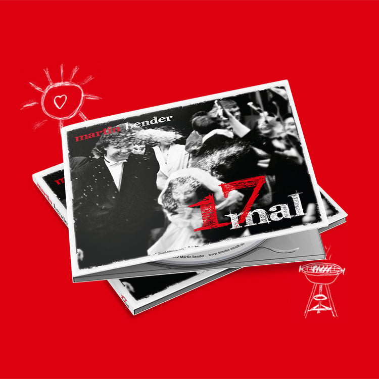 Digipack „17 mal“ (Martin Bender)