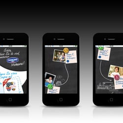 DANONE Molkerei – Mobile Microseite