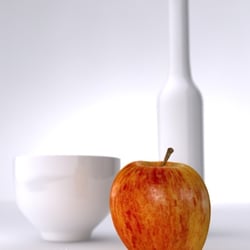 scene 1 apple textur