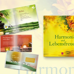 Geschenkbuch „Harmonie und Lebensfreude“