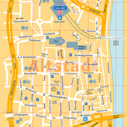 KÖLNGUIDE / WIENAND MEDIEN GMBH / Stadtplan: Köln-Altstadt