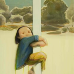 kid 100×70cm acrylic 2012