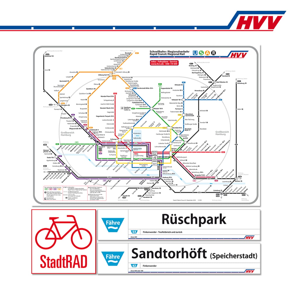 HVV – Entwicklung von Logo und Aushang-Materialien