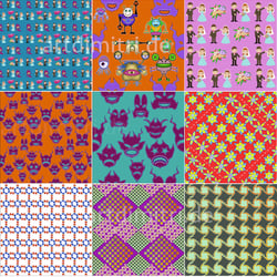 Muster Design, Pattern, Vektor Grafik