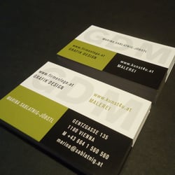 Grafik/Malerei – Visitkarten – Grafische Gestaltung