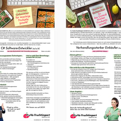 Stellenanzeigen für einen Obst+Gemüse-Importeur
